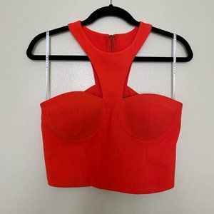 Sheike Orange Crop Top